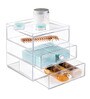 3 Drawer Plastic Make Up Organiser