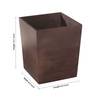 Formbu Espresso Bronze Mini Rubbish Bin
