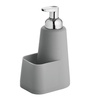 Interdesign Lineo Counter Liquid Soap Dispenser Pump & Sponge Caddy Organizer