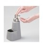 Interdesign Lineo Counter Liquid Soap Dispenser Pump & Sponge Caddy Organizer