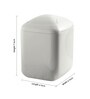 Interdesign Una Vanity Light Grey Mini Rubbish Bin