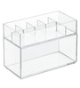 Interdesign Vanity Cabinet Clear Makeup Organiser