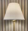 Grey Interlace Polymer Lamp Shade
