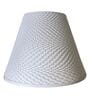 Grey Interlace Polymer Lamp Shade