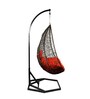 Interlaken Wicker Swing In Grey Colour