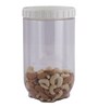 Interlock 1.3 Litres Transparent Plastic Food Storage Container With White Lid