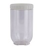 Interlock 1.3 Litres Transparent Plastic Food Storage Container With White Lid