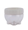 Interlock 150ml Transparent Plastic Food Storage Container With White Lid