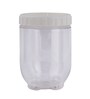 Interlock 700 Ml Transparent Plastic Food Storage Container With White Lid