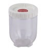 Interlock 700 Ml Transparent Plastic Food Storage Container With White Lid