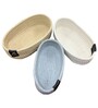 Multicolor Cotton Storage Basket Set Pack of 3