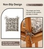 White Polyester Chair Cushion Pad 18x18 Inch Pack of 1
