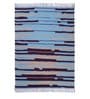 Intersection Strips Carpet in Blue Colour