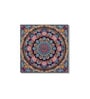 Mandala Flower Canvas Set Printed Wall Painting Set of 4 Black Frame
