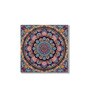 Mandala Flower Canvas Set Printed Wall Painting Set of 4 Stretch Canvas Frame