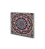 Mandala Flower Canvas Set Printed Wall Painting Set of 4 White Frame
