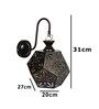 Intricated Iron Downlight (Black)