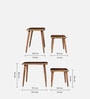 Inverness Mango Wood End Table in Tubbaq Finish (Set of 2) Inverness Mango Wood End Table in Tubbaq Finish (Set of 2)