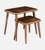 Inverness Mango Wood End Table in Tubbaq Finish (Set of 2) Inverness Mango Wood End Table in Tubbaq Finish (Set of 2)