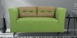 Iowa 2 Seater Sofa in Pear Green colour