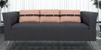 Iowa 3 Seater Sofa in Steel Grey colour
