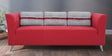 Iowa 3 Seater Sofa in Crimson Red colour