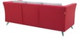 Iowa 3 Seater Sofa in Crimson Red colour