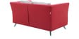 Iowa 2 Seater Sofa in Crimson Red colour