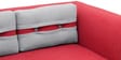 Iowa 2 Seater Sofa in Crimson Red colour