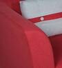 Iowa 1 Seater Sofa in Crimson Red colour
