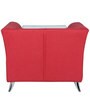 Iowa 1 Seater Sofa in Crimson Red colour