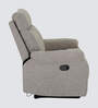 Ipoh Fabric 2 Seater Manual Recliner in Brown Colour