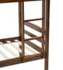 Ipoh Malaysian Kids Bunk Bed In Brown Finish