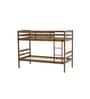 Ipoh Malaysian Kids Bunk Bed In Brown Finish