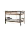 Ipoh Malaysian Kids Bunk Bed In Brown Finish