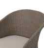 Ipoh Malaysian Wicker Outdoor Chair In Grey Colour