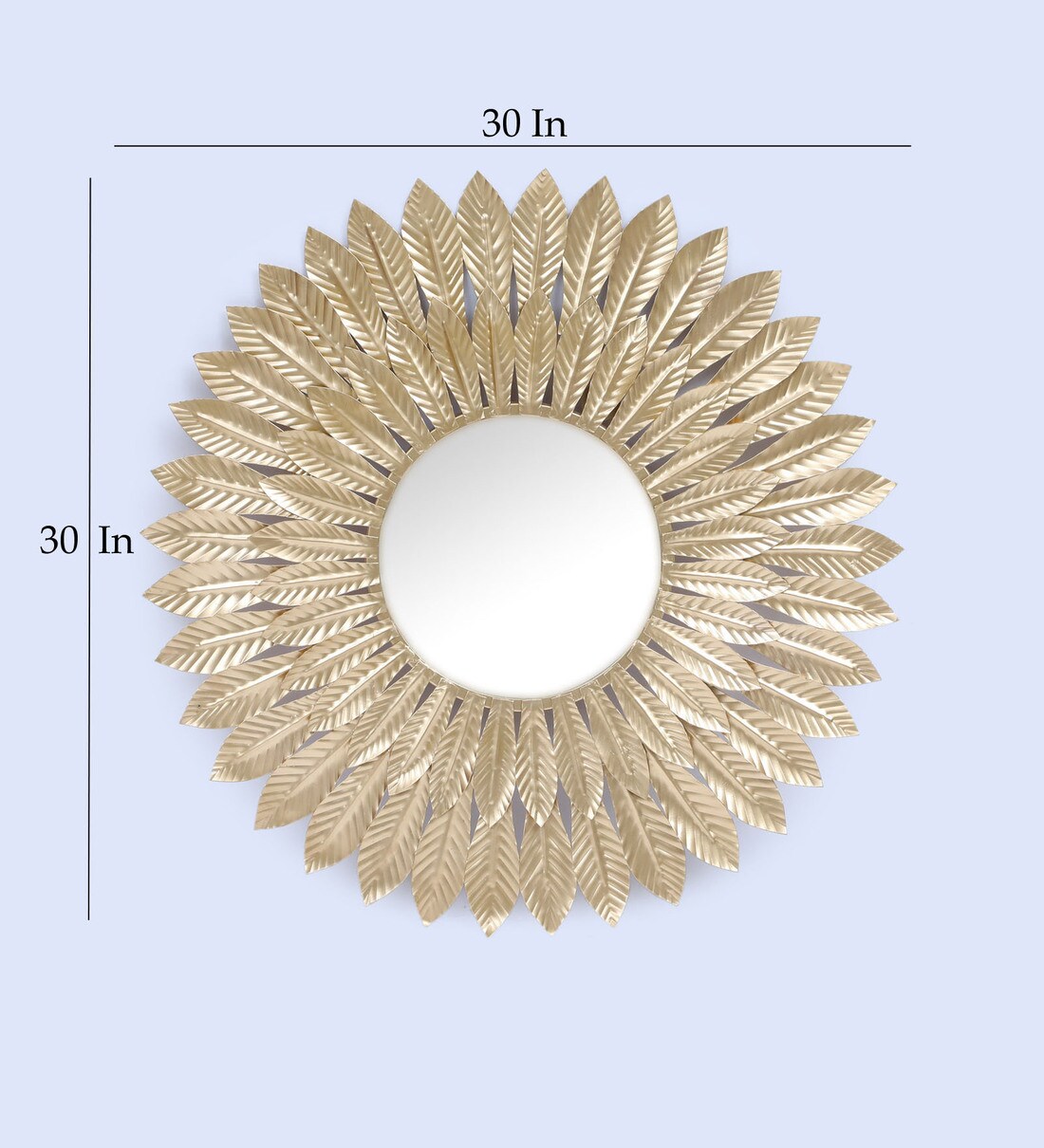Buy Iron Aster Wall Mirror By Vedas Online Decorative Mirrors