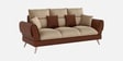 Ira 3 Sofa In Brown Color
