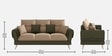 Ira 3 Sofa In Green Colour