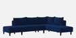 Ira Fabric 6 Seater Sofa Cum Bed Lhs In Royal Blue Colour