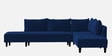 Ira Fabric 6 Seater Sofa Cum Bed Lhs In Royal Blue Colour