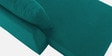 Ira Fabric 6 Seater Sofa Cum Bed Lhs In Sea Green Colour
