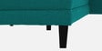 Ira Fabric 6 Seater Sofa Cum Bed Lhs In Sea Green Colour