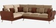 Ira 6 Seater RHS Sofa In Brown Color