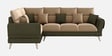 Ira 6 Seater Rhs Sofa In Green Colour