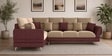 Ira 6 Seater RHS Sofa In Soft Tan Color