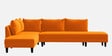 Ira Fabric 6 Seater Sofa Cum Bed RHS In Vivid Orange Colour