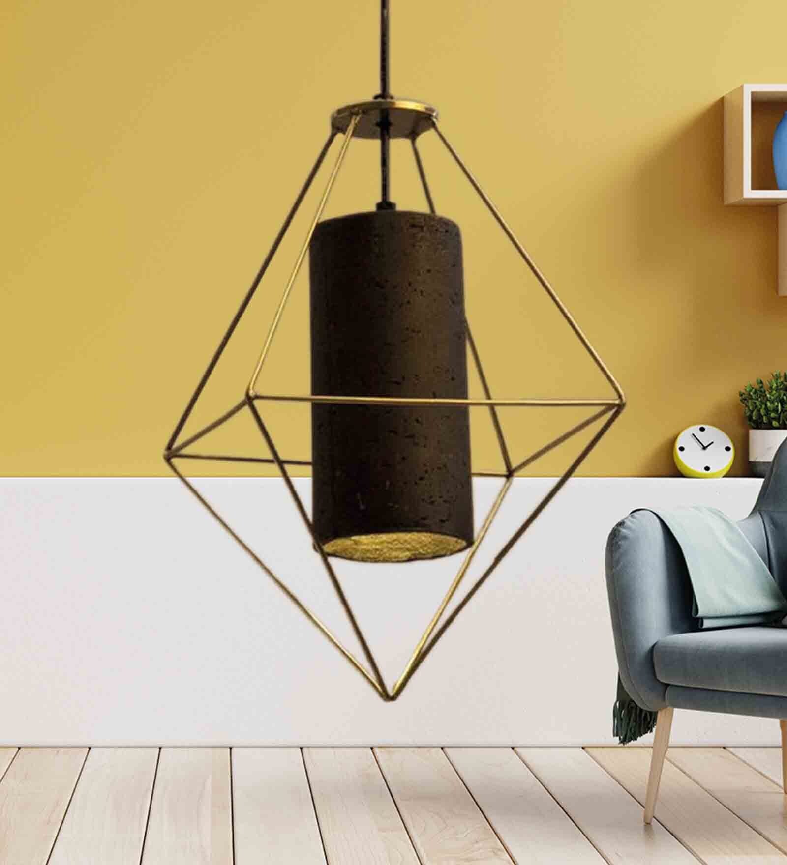 Iris Pendant Lamp Feather Cement Wall Lamp