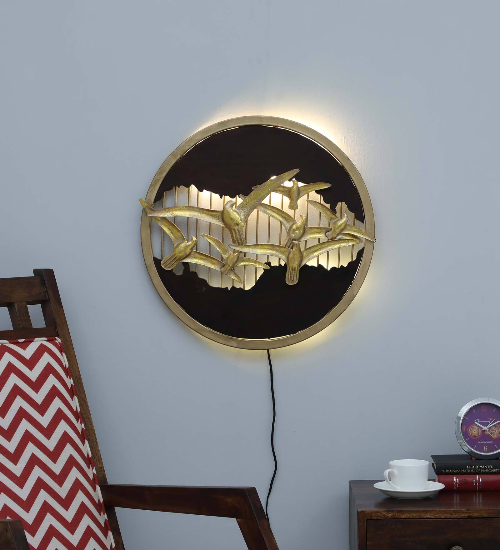 Iron Birds In Circle Wall Art