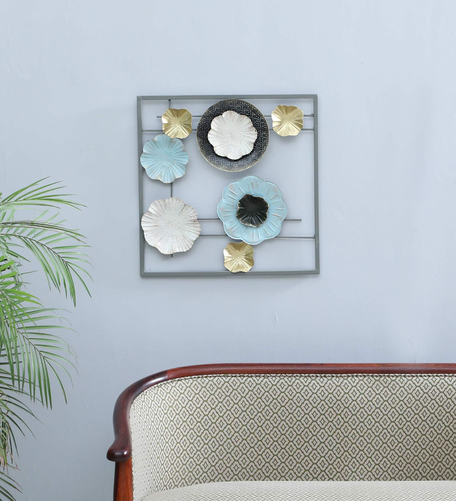 Creater Of Moon Mutlicolour Metal Wall Art